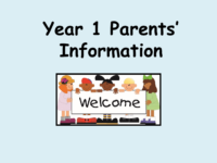 Parents’ Information Year 1