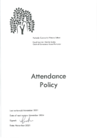Attendance Policy Nov 2021
