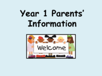 Parents Information Year 1