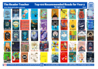 Year 5 book list poster