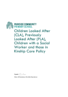 Children Looked After Policy